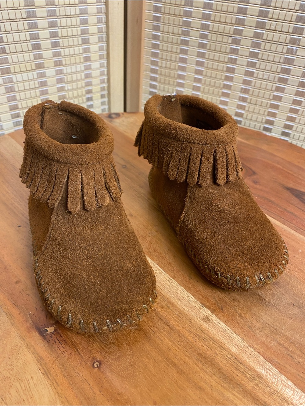 Minnetonka 5 Toddler Back Flap Bootie